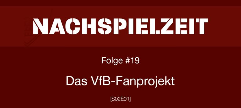 Das VfB-Fanprojekt zu Gast beim Podcast „Nachspielzeit“