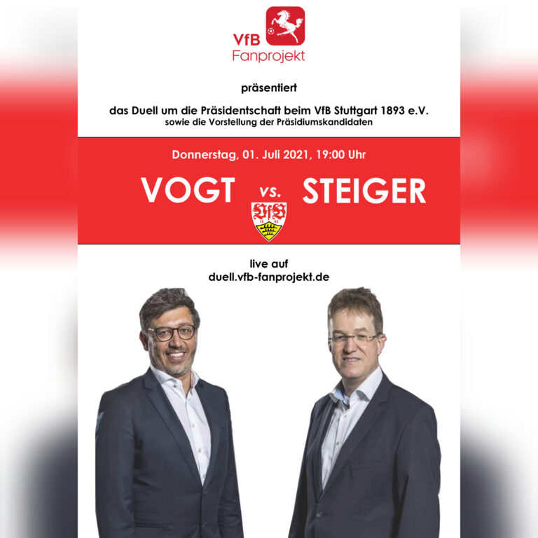 Das Duell um die Präsidentschaft des VfB Stuttgart