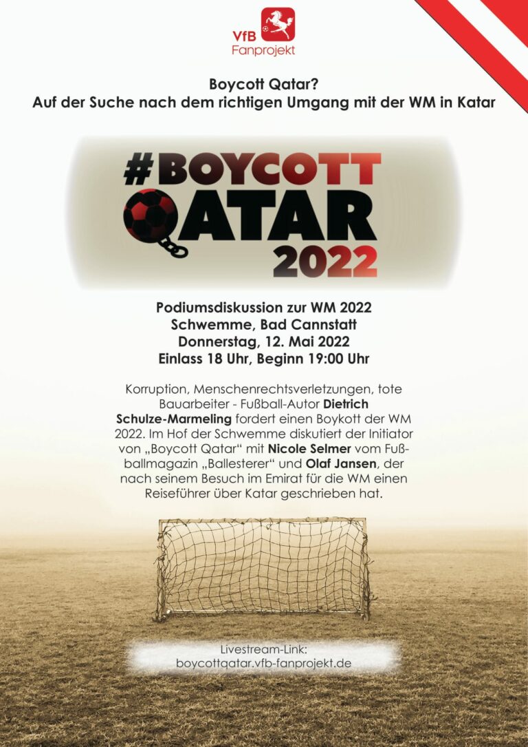 Boycott Qatar? Auf der Suche nach dem richtigen Umgang mit der WM in Katar