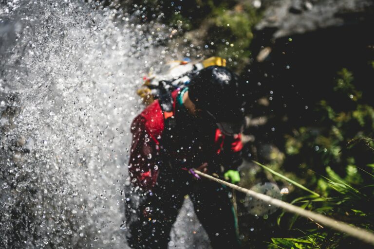 Canyoning im Trainingslager im Allgäu!